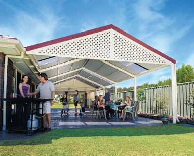Hertiage gable patio verandah