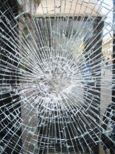 Broken window carport
