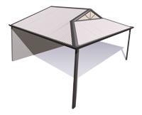 colourbond gable carport